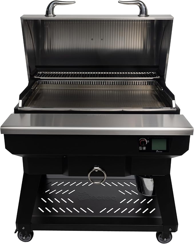 recteq Pellet Grill SmokeStone 600, Outdoor Griddle Grill with Even Temperature, WiFi Enabled Wood Pellet Grills