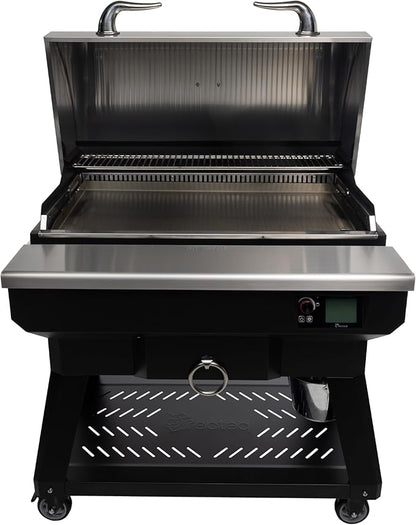 recteq Pellet Grill SmokeStone 600, Outdoor Griddle Grill with Even Temperature, WiFi Enabled Wood Pellet Grills