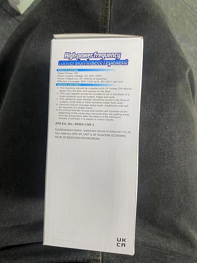 2025 Upgraded Version Ultrasonic Pest Repeller 6 Pack, Mouse Repellent Indoor Plug in, Insect Ultrasonic Repellent for Bugs Roach Insect Mice Spider Mouse Mosquito Ant, 3 Mode Switching
