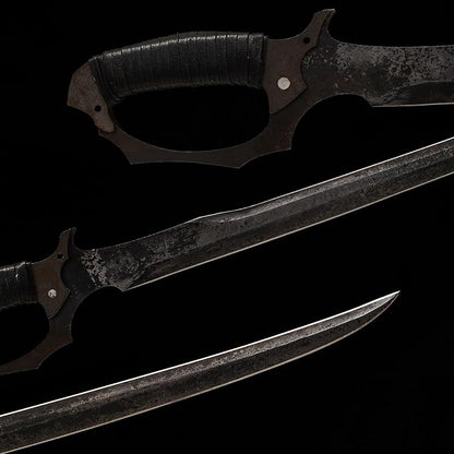 High Manganese Steel Blade Machete for Cutting Trees Heavy Duty Full Tang Outdoor Survival Hunting Tactical Sword