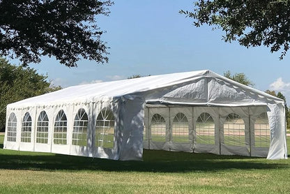 DELTA 40'x20' Budget PE +(2) Long Bag+(1) Short Bag, Large Party Tent,Event Canopy, carpas para Fiestas.Wedding Tents Garden Shelter Gazebo,Outdoor Canopy, with Waterproof Top Cover