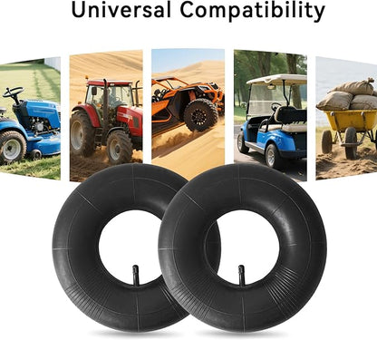 2 Pack 11x4.00-5 Inner Tube with TR-13 Valve Stem 11X4.00/4.50/6.00-5 Replacement Tire Tube for Wheelbarrows, Mowers, Hand Trucks Garden Carts,Golf Cart, and More