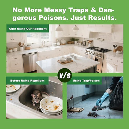 Peppermint Oil Rodent Repllent (80, Yellow and Green)
