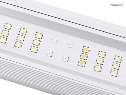 LED Grow Light Lamp for Indoor Plant Seedling Germination Vege Flower Growth,Full Spectrum CRI 90+ High Output White Light CCT 6500K,Isolated Dimming Driver with On/Off Switch,100 Watt,4Feet