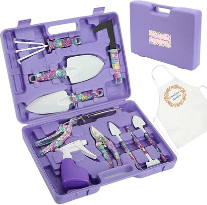 Gardening Gifts for Grandma, Mothers Day Birthday Gifts Garden Tool Set for Grandma,Gardening Kit for Women