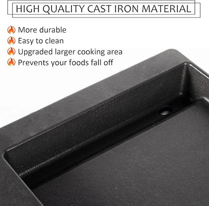 Grill Griddle for Weber Genesis II 300 Series II E 310, II S-310, II E-315, II E-335, II S-335, II SE-335, II LX S-340, Genesis II E-610, II LX E-640, Genesis 2 Cast Iron Grill Parts for Weber 7599