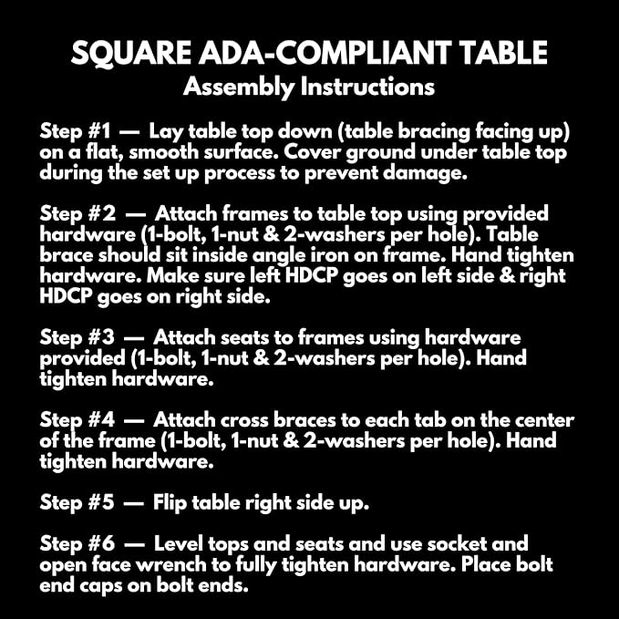COATEDOUTDOORFURNITURE Heavy-Duty Portable ADA-Compliant Outdoor Picnic Table with Umbrella Hole, Expanded Metal Patio Dining Furniture Made in America (46" Square Top, Textured Copper)