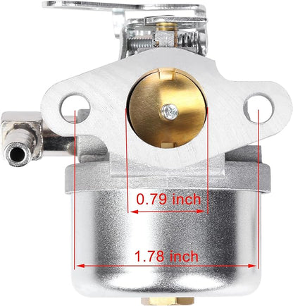 HSSK50 Carburetor for Tecumseh LH195SP LH195SA Engine Toro 38585 38586 Snow Thrower w/Part 640299B 640299 640299A