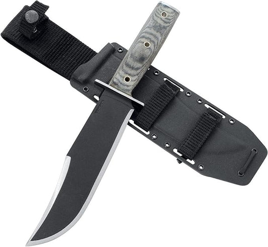 Condor Tool & Knife, Operator Bowie Knife, Black (61709)