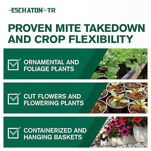 Atticus Eschaton TR Greenhouse Fogger (2oz Can) - Total Release Etoxazole Insecticide/Miticide - Kills Mites and Suppresses Whiteflies (12 Pack)