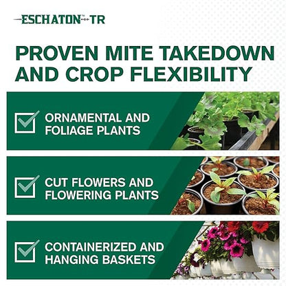 Atticus Eschaton TR Greenhouse Fogger (2oz Can) - Total Release Etoxazole Insecticide/Miticide - Kills Mites and Suppresses Whiteflies (12 Pack)