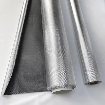 Diamond Grow Film Black Backing Grow Room Light Diffusing Sheeting, High Reflective Totally Light Proof Heat Insulation Silver Horticulture Hydroponic Wall Covering Foil (6.7 MIL 4 x 100 FT)