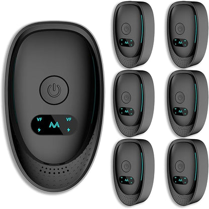 2025 Upgraded Ultrasonic Repellent Indoor, Mouse Traps Insert Plug in, Pest Control Repellent Ant,Roach,Rodent, Mouse, Bugs, Mosquito, Spider, for Home, Office, Warehouse 6 Packs