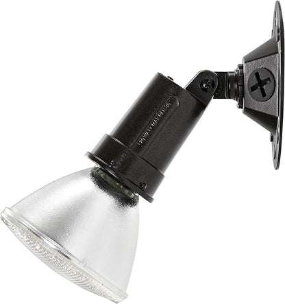 Satco SF76/521 One Light Outdoor Heavy Duty Cast Aluminum Durable Weather Proof Security Flood Light , Bronze