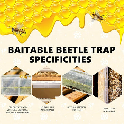 20 Pack Small Reusable hive Beetle for bee Hives Beetle Blaster SHB bee hive Beetle Guard Guardian