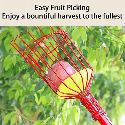 2.4m Fruit Picker Apples Picker Tool for Picking Lemon Pear Orange Avocado Peach