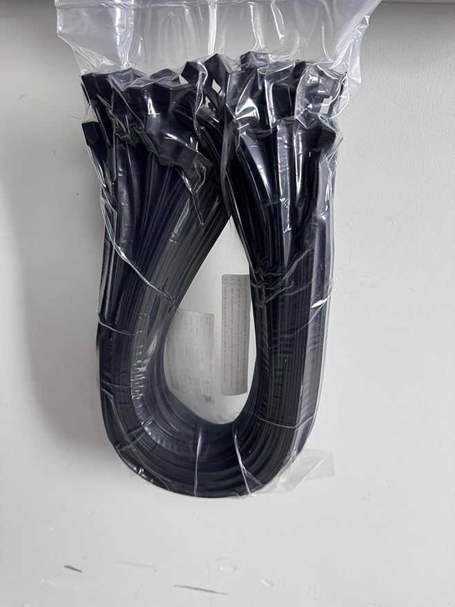 XINGO 20 Inch Black Large Heavy Duty Zip Ties 100 Pack, 200 LBS Ultra Strong Plastic Wire Ties, Large Cable Ties Extra Long Tie Wraps, Indoor and Outdoor UV Resistant