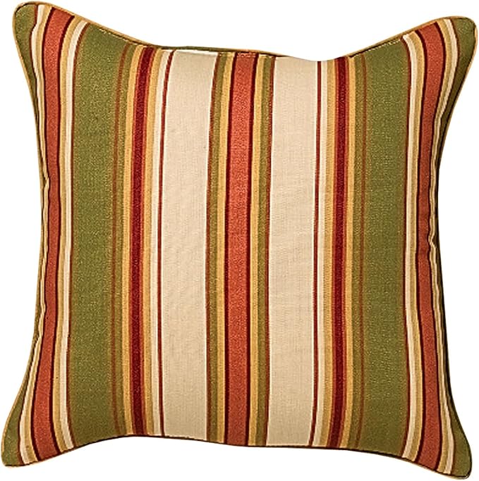 BrylaneHome Indoor/Outdoor Chair Pads (Set of 4) - 16" L x 15.6" W - Water, Stain & Fade Resistant - Evening Blue Dot