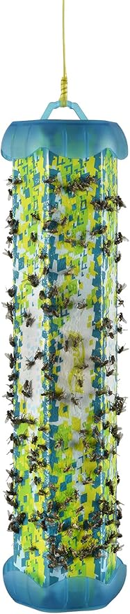 RESCUE! Fly TrapStik – Indoor Hanging Fly Trap - 9 Pack