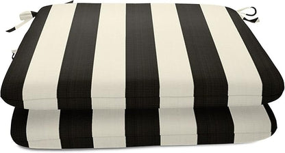 Sunbrella Patio Cushions - (2 Pack) - 20" W x 20" L x 2.5" T, Outdoor Chair Cushion with Comfort, Style & Durability Designed for Outdoor Living - Made in The USA