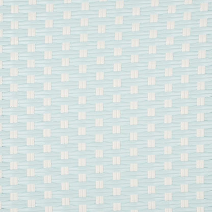 SAFAVIEH Outdoor Collection California Baby Blue/White Bistro Table (Fully Assembled)