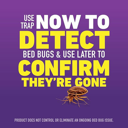 Ortho Home Defense Max Bed Bug Trap, Detect Bed Bugs in Homes and While Traveling, 2 Traps in Each Package
