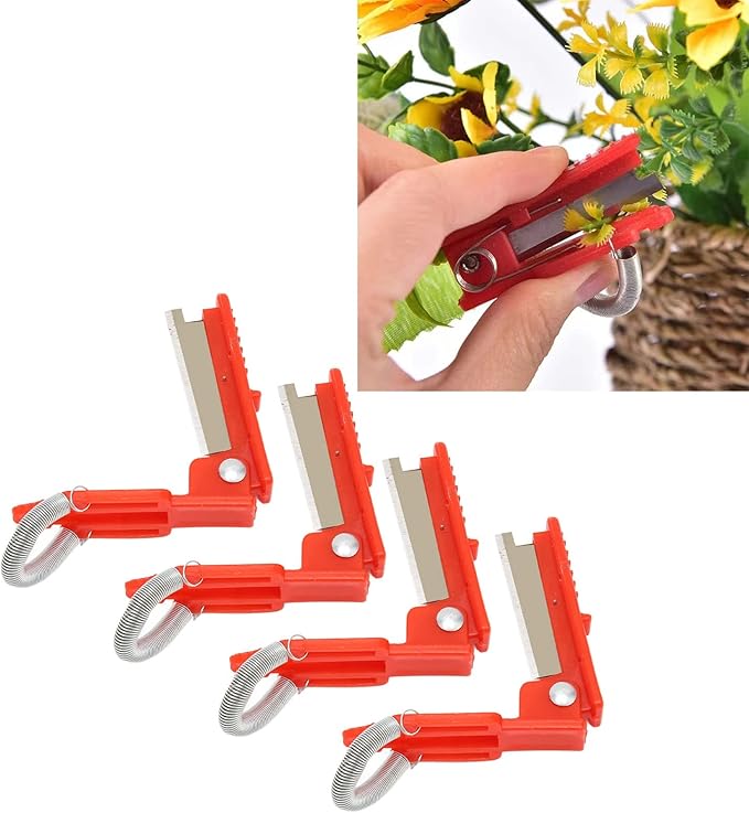 Garden Thumb Picking Knife Set, Fruit and Vegetable Harvesting Tool for Farm, Garden, Orchard, 10 Pack