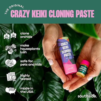 Keiki Cloning Paste by Southside Plants - Miracle Growth for Orchids & Houseplants - Generate New Life with Cytokinin, Hormones & Vitamins - 0.25oz x 3