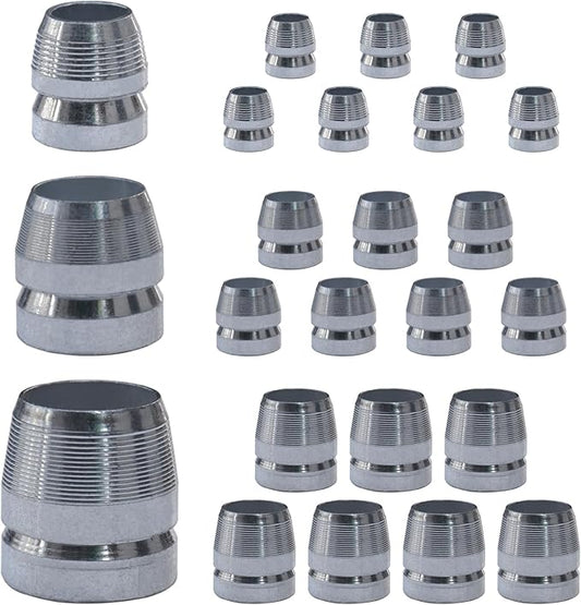 21 PCS Round Axe Handle Wedge Safety Metal Wedge Hammer Handle Wedges for Axe Hammer Sledge (0.31/0.39/0.47 Inch)