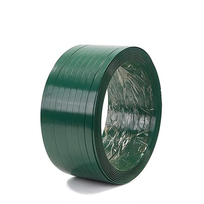 5/8"（16mm） Wide Green and 1000 feet Polyester Strapping Coil,1400 Pound Break Strength