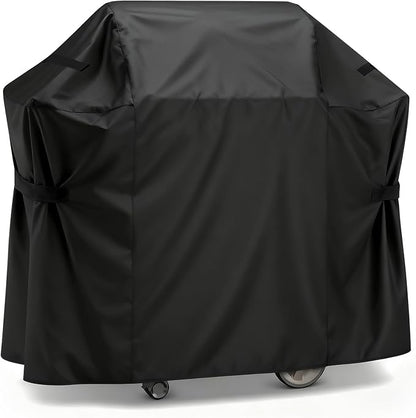 LBTING Grill Cover, 44-inch Heavy Duty 300D Oxford Waterproof Windproof UV Resistant BBQ Gas Grill Cover for Outdoor Barbecue Fit Most Brands Weber, Brinkmann, Char Broil, Holland