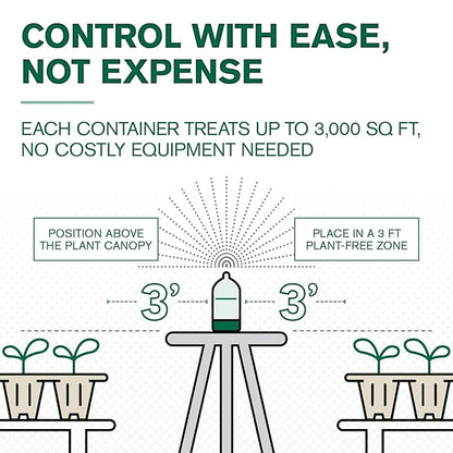 Atticus Eschaton TR Greenhouse Fogger (2oz Can) - (Compare to Beethoven) - Total Release Etoxazole Insecticide/Miticide - Kills Mites and Suppresses Whiteflies