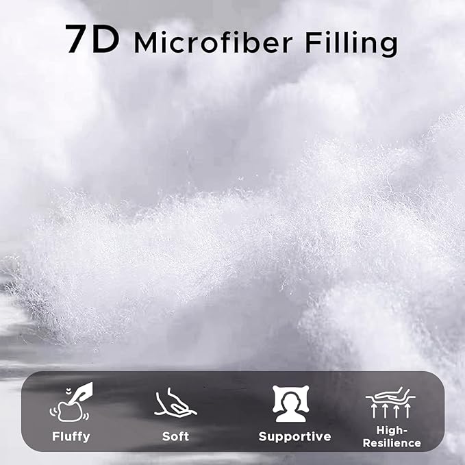 20 x 20 Outdoor Pillow Inserts Set of 4 Large Square Patio Furniture Pillows for Porch Couch Fall Throw Pillow Inserts Premium Decorative Stuffer Pillows Waterproof White Sofa Cushion