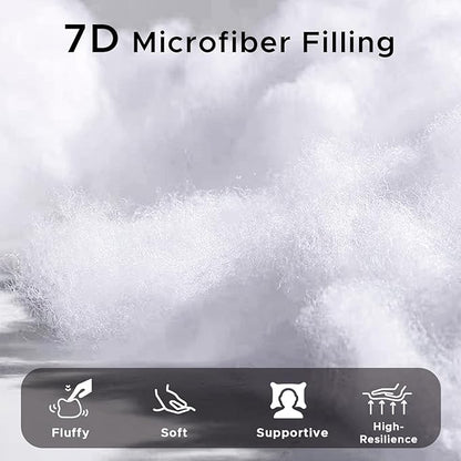 18 x 18 Outdoor Pillow Inserts Set of 4 Medium Square Patio Furniture Pillows for Porch Couch Fall Throw Pillow Inserts Premium Decorative Stuffer Pillows Waterproof White Sofa Cushion