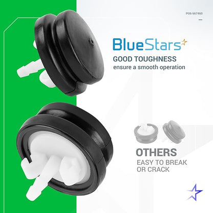 BlueStars 6 packs 66-7460 Primer Bulb - Compatible with Toro Lawn-Boy Replacement Stens 120-440 CCR-3650 CCR-1000 CCR-2000 FSL90-0071 Snowblower