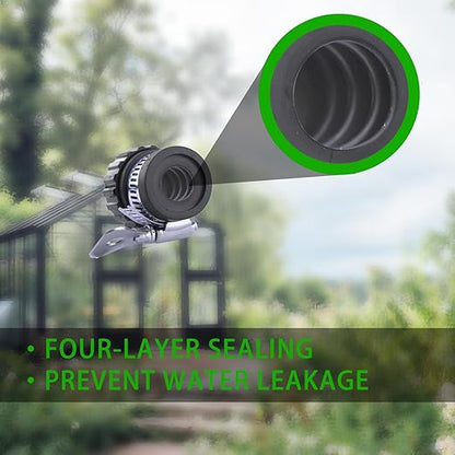 240-Ft Drip Irrigation Kit Automatic Garden Watering Plant System Kit, Greenhouse Irrigation Kit, Patio Sprinkler System for Outdoor Raised Bed Plants with 1/2in,1/4in Hose