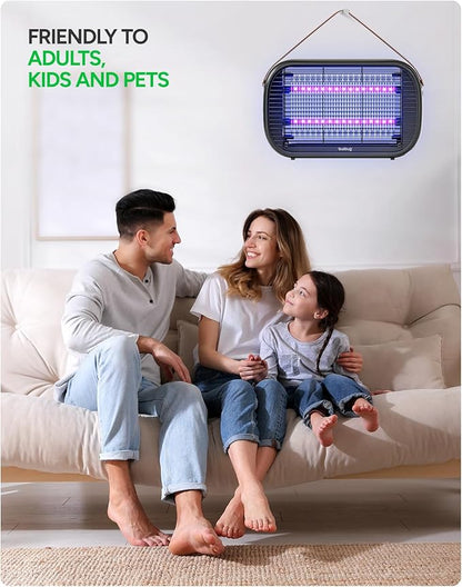 Buzbug LED Bug Zapper Indoor, 10 Years Lifespan Lamp Sustainable Less Power, Durable High-Voltage Electric Mosquito Zapper, Fly Trap Mosquito Trap, Fly Killer Fly Zapper -MA015B