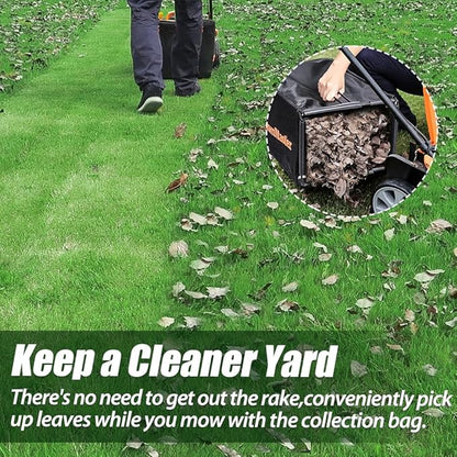 LawnMaster MEB1114K Electric Corded Lawn Mower 15-Inch 11AMP