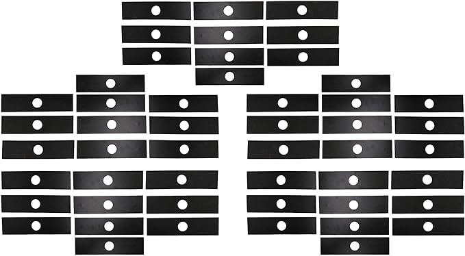 50 Pack Edger Blades for EGO 56V Edger, 8x2-1 Inch Center Hole, Fits Models EA0800 ME0801 ME0800