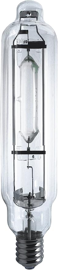 1000 Watt Vegetative Metal Halide Lamp MH Grow Light Bulb Lamp, MH 1000W E39, High PAR Enhanced Blue and Violet Spectrums CCT 6000K for Vege Growth and Flower