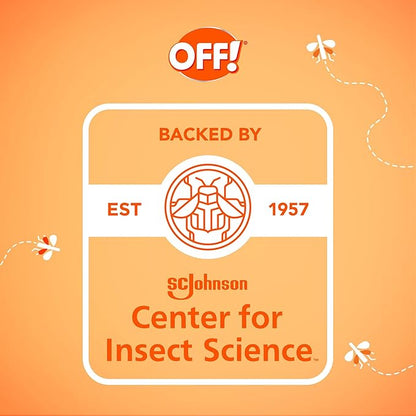 OFF! Family Care Insect & Mosquito Repellent, Bug Spray Containing 15% DEET, Protects Against Mosquitoes, 4 Oz, 2 Count