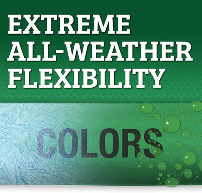 Flexzilla Colors SwivelGrip Garden Hose 5/8 in. x 75 ft., Lightweight All-Weather Water Hose, Durable and Flexible, Leak-Free Connections, Forest Green