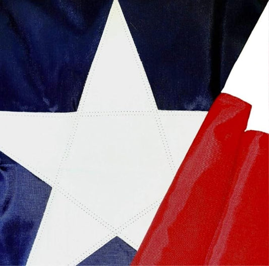 Texas Flag 3x5 Heavy Duty Outdoor -Proudly Made in USA, Embroidered American State Flag, Durable & Weatherproof for Patriotic Display