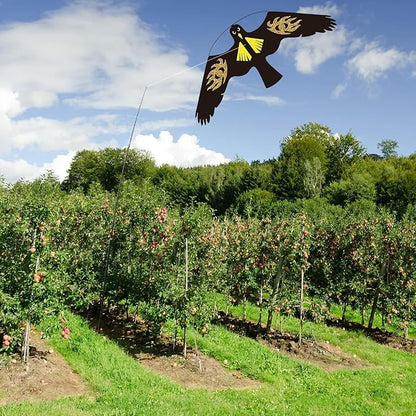 Bird Hawk Flying Kite for Crops Farm Protector Bird Scarer Flying Kites Without Pole - Style E Kite