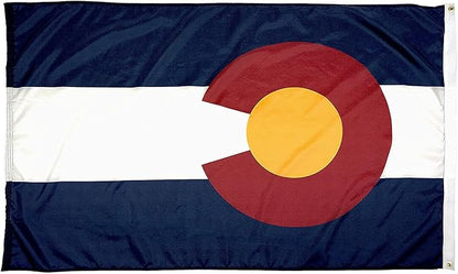FlagSource Colorado Nylon State Flag, Made in the USA, 4x6'