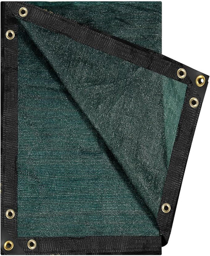 e.share 90% Heavy Duty Shade Cloth for Garden, 10 Ft X 8 Ft Sun Shades Outdoor Patio with Grommets for Plant Covers,Porch Screen,Pergola Shade Cover,Greenhouse,Green