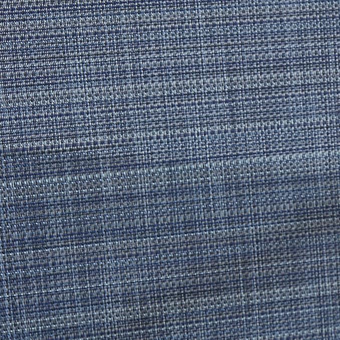 Patio Chairs Set of 8, Outdoor Dining Chairs with Breathable Textilene Fabric, Stackable Patio Chairs for Lawn, Garden, Backyard, Poolside, Dark Blue
