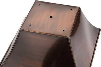 H Potter Tall Planter Large Outdoor Copper Decorative Planters Indoor Flower Garden Urn