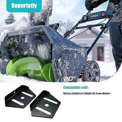 Set of 2 Snow Blower Skid Shoe Kit 1740912BMYP for Murray Craftsman Replacement Part