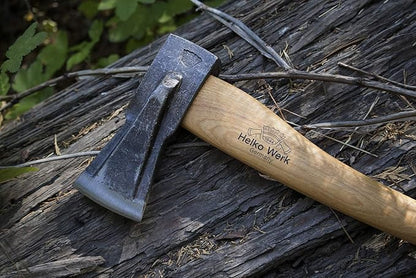 1844 Helko Werk Germany Traditional Spaltaxt - German Splitting Axe, Made in Germany Wood Splitter and Wood Splitting Axe Midsize Medium Splitting Axe - Head 4.5 lbs, Handle 28 in. (Spaltaxt) #13582